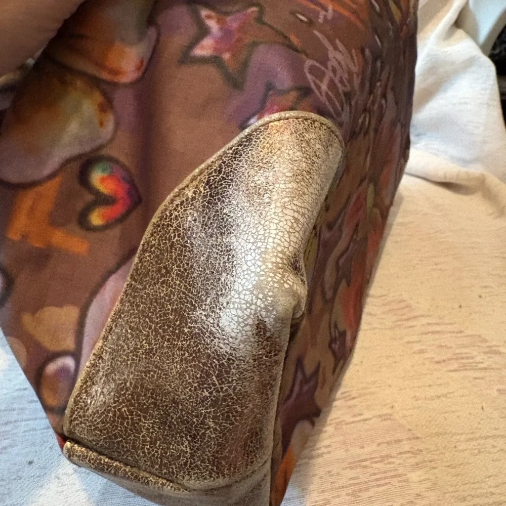 Vintage Lesportsac Graffiti Spray Paint - Picture 8 of 13